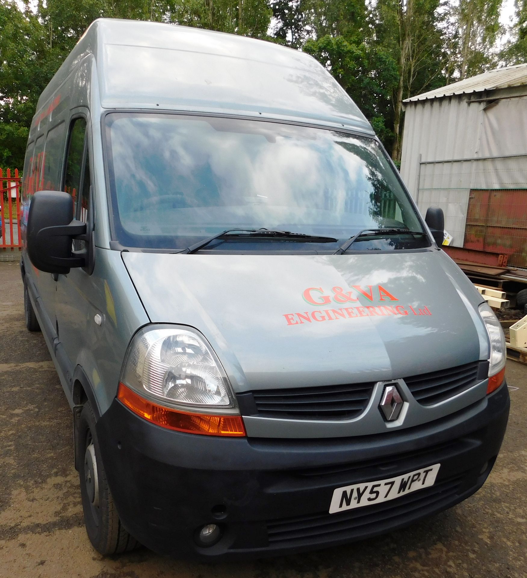 Renault Master dci120 Panel Van, Registration NY57 - Image 2 of 8