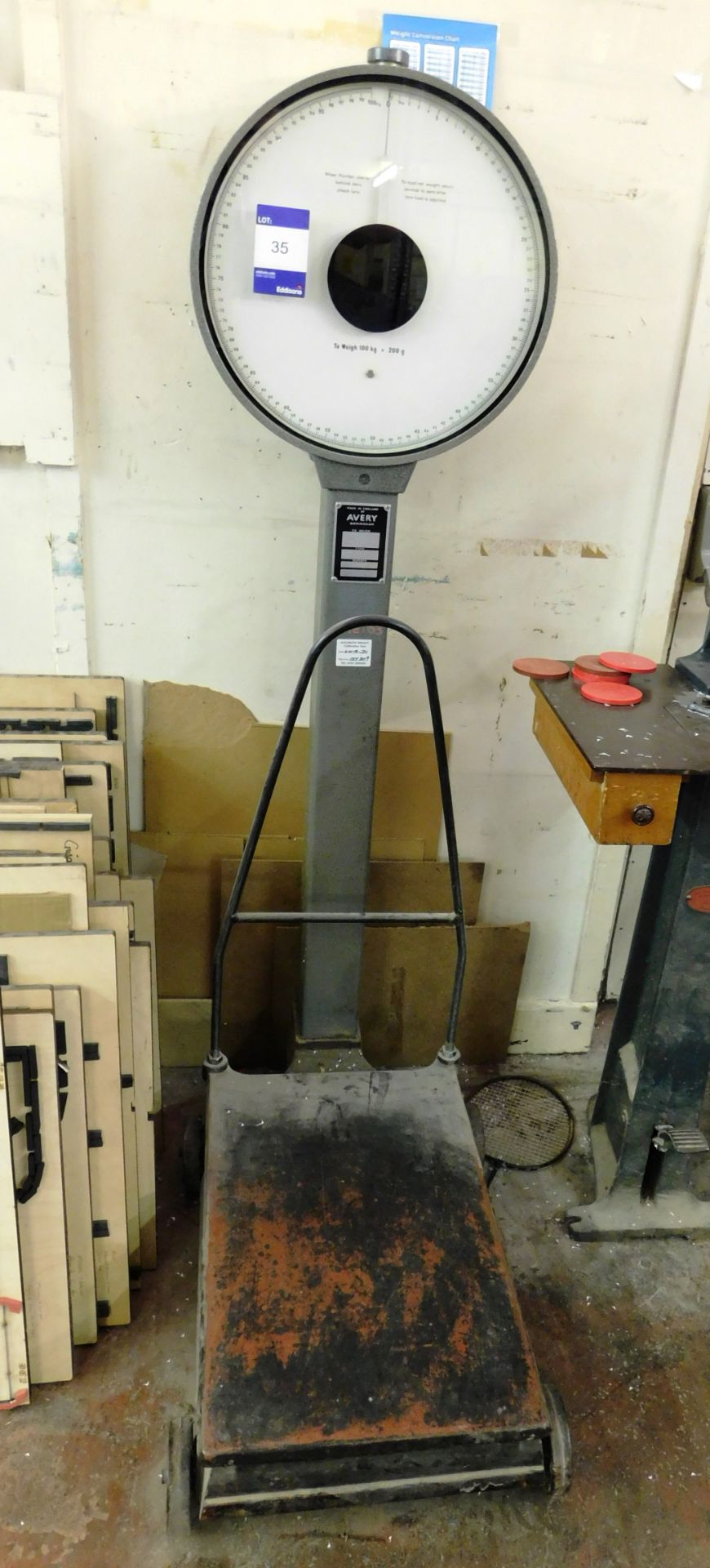 Avery 3901 Platform Scales 100kg