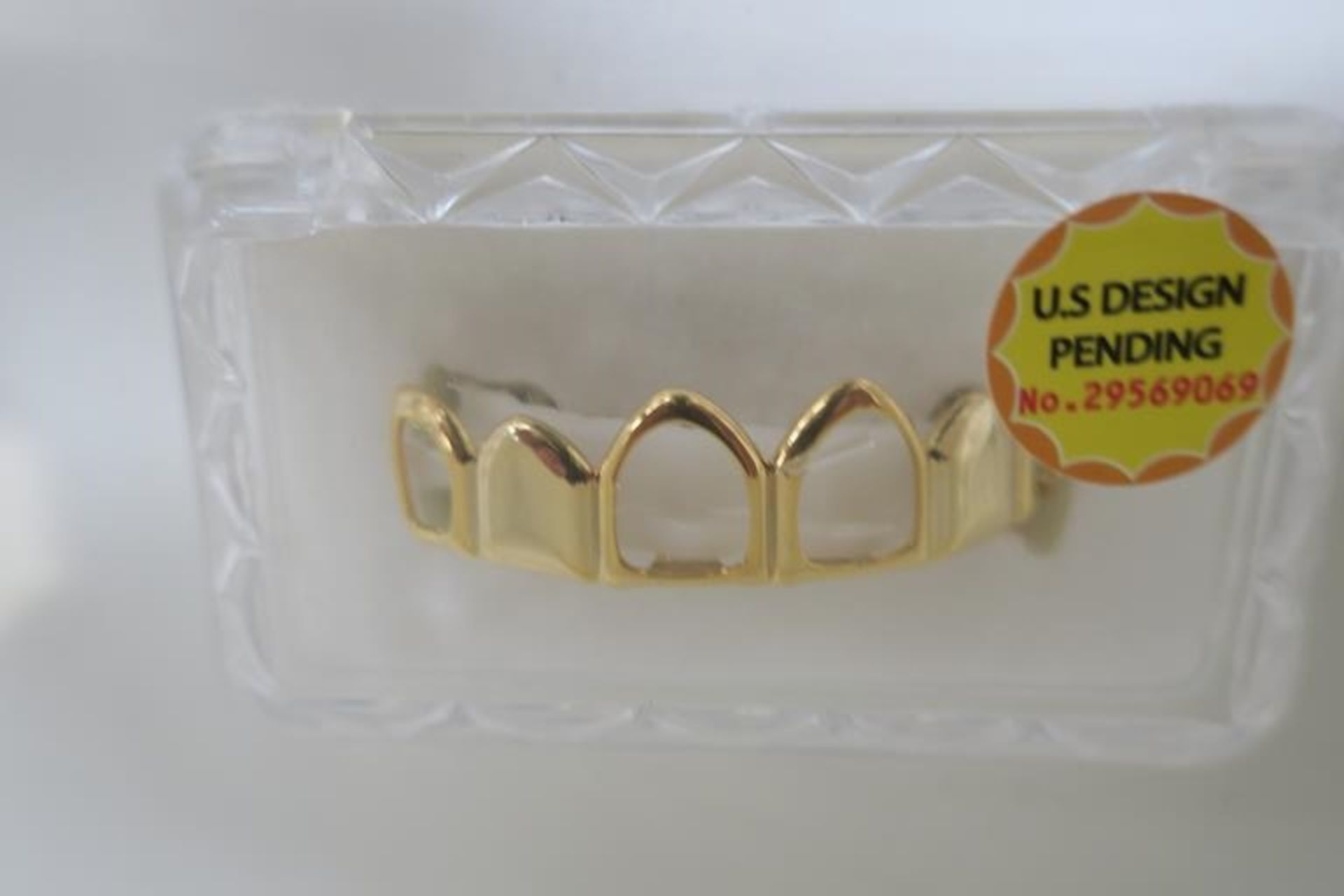 Two Shelves of assorted Top/Bottom/Single Teeth Grills - Image 2 of 4