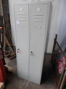 2 x Personnel Lockers with keys