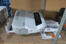 An Epson EB-485WI Wall/Roof Mounted Projector