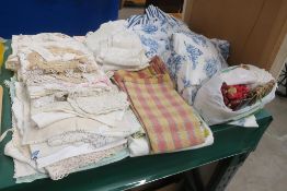 Selection of Table Linen and Curtains