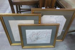 Three original Ordnance Survey Maps of Beverley, H