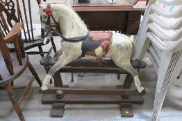 An early 20th Century Small Rocking Horse Possibly