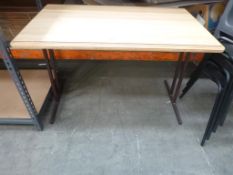 A Small Wooden Table