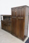 A Reproduction Oak "Court Cupboard" or Sideboard