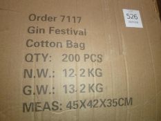 Quantity of Branded Cotton Bags