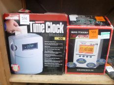 Olivetti TC100 Timemaster Electronic Time Clock an
