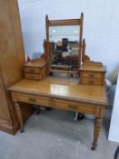 A Dressing Table with tilting plain mirror