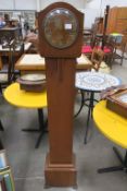 A Mahogany Cased Grand Daughter Clock with Westmin