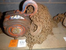 C-21 1 Tonne Block and tackle