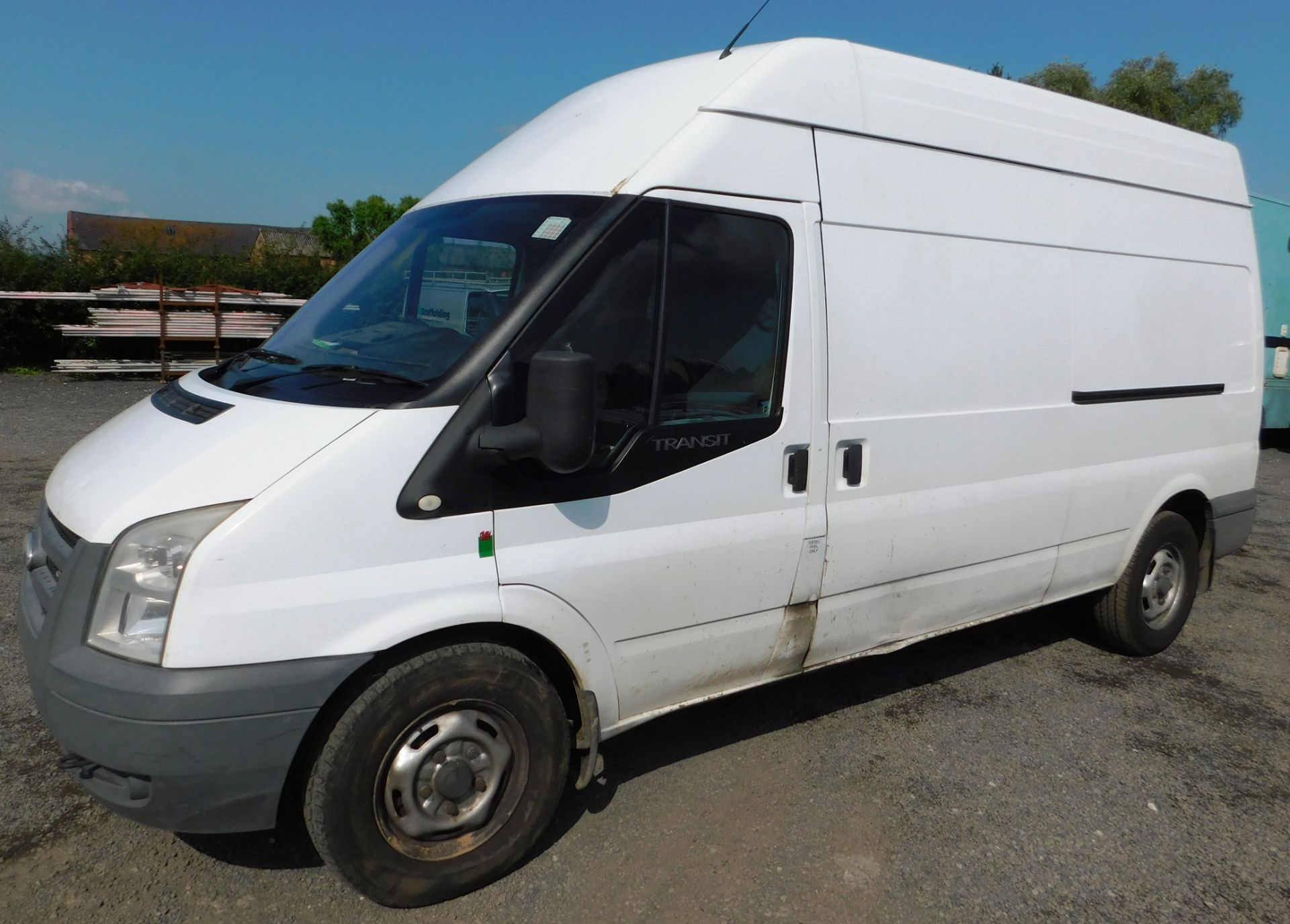 Ford Transit 350 TDCi 115ps LWB Panel Van, registration DU08 OCD, first registered 27 March 2008,