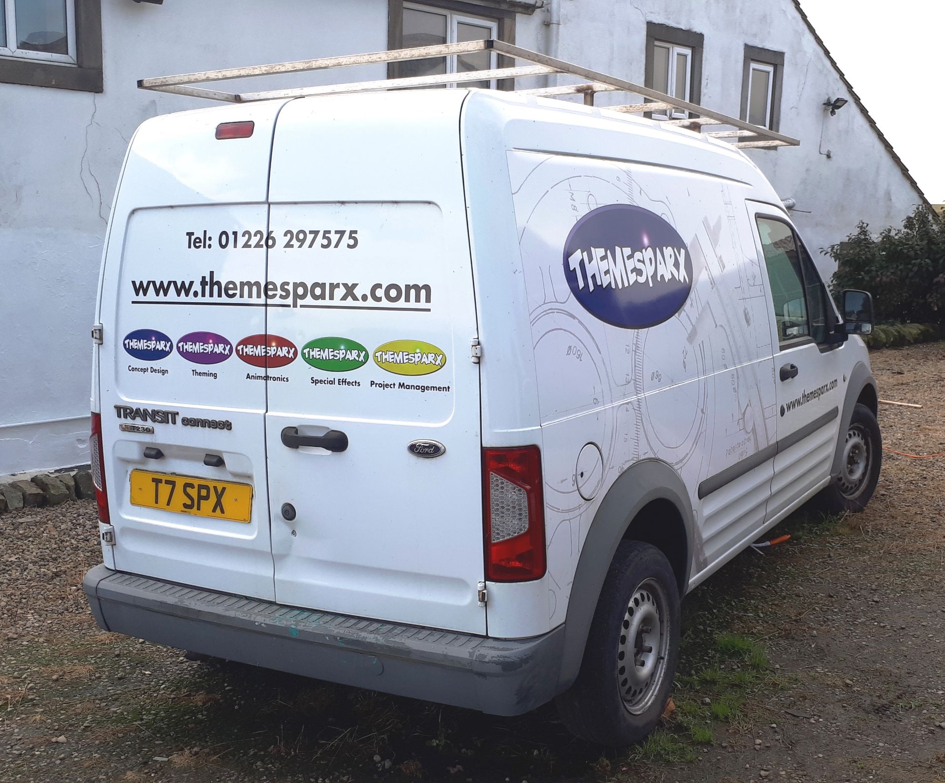 Ford Transit Connect 90 T230 Panel Van, registration T7 SPX, first registered 30 September 2009, - Image 3 of 8