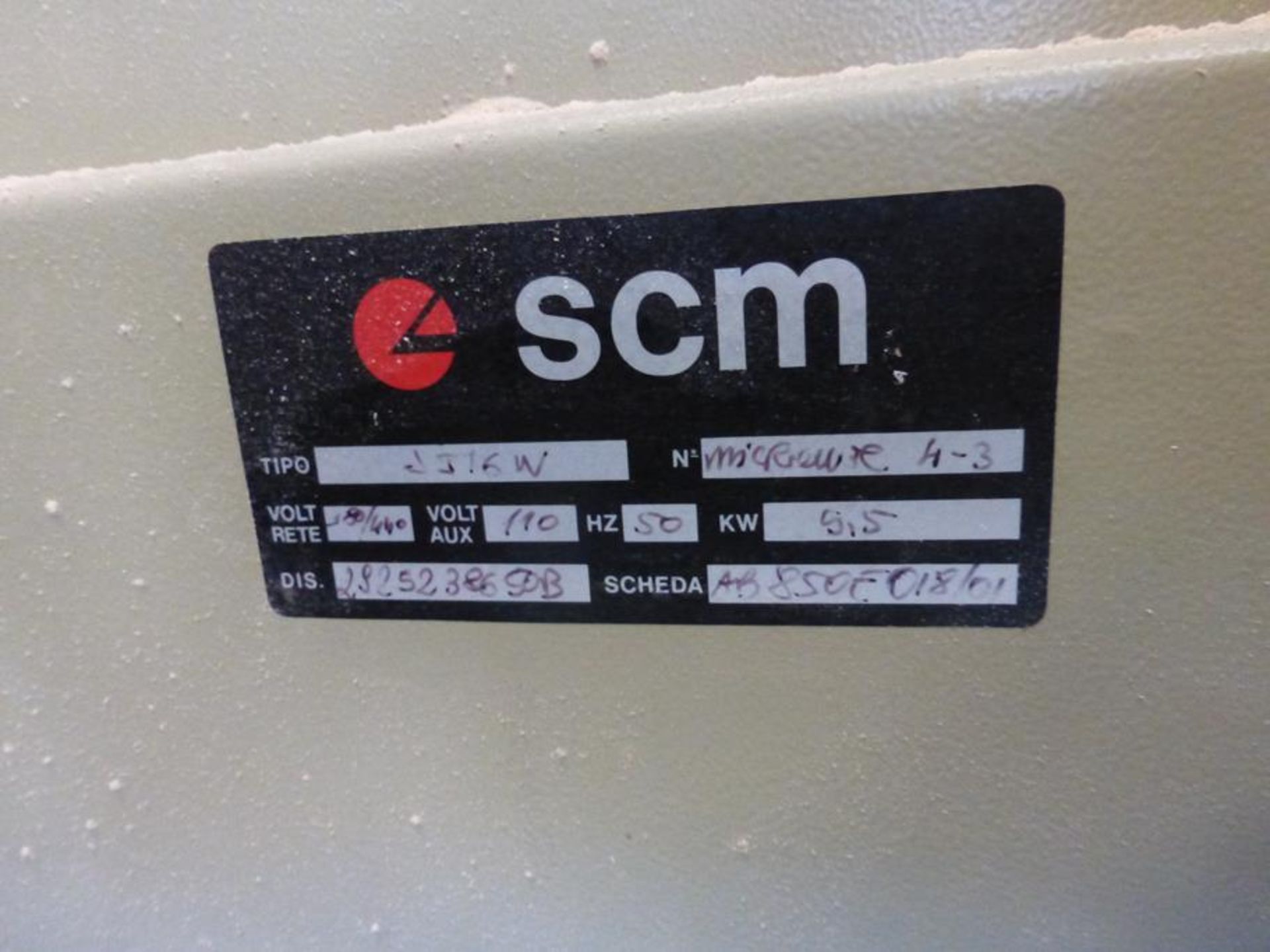 SCM SL16WA Sliding Panel Saw - Image 10 of 12