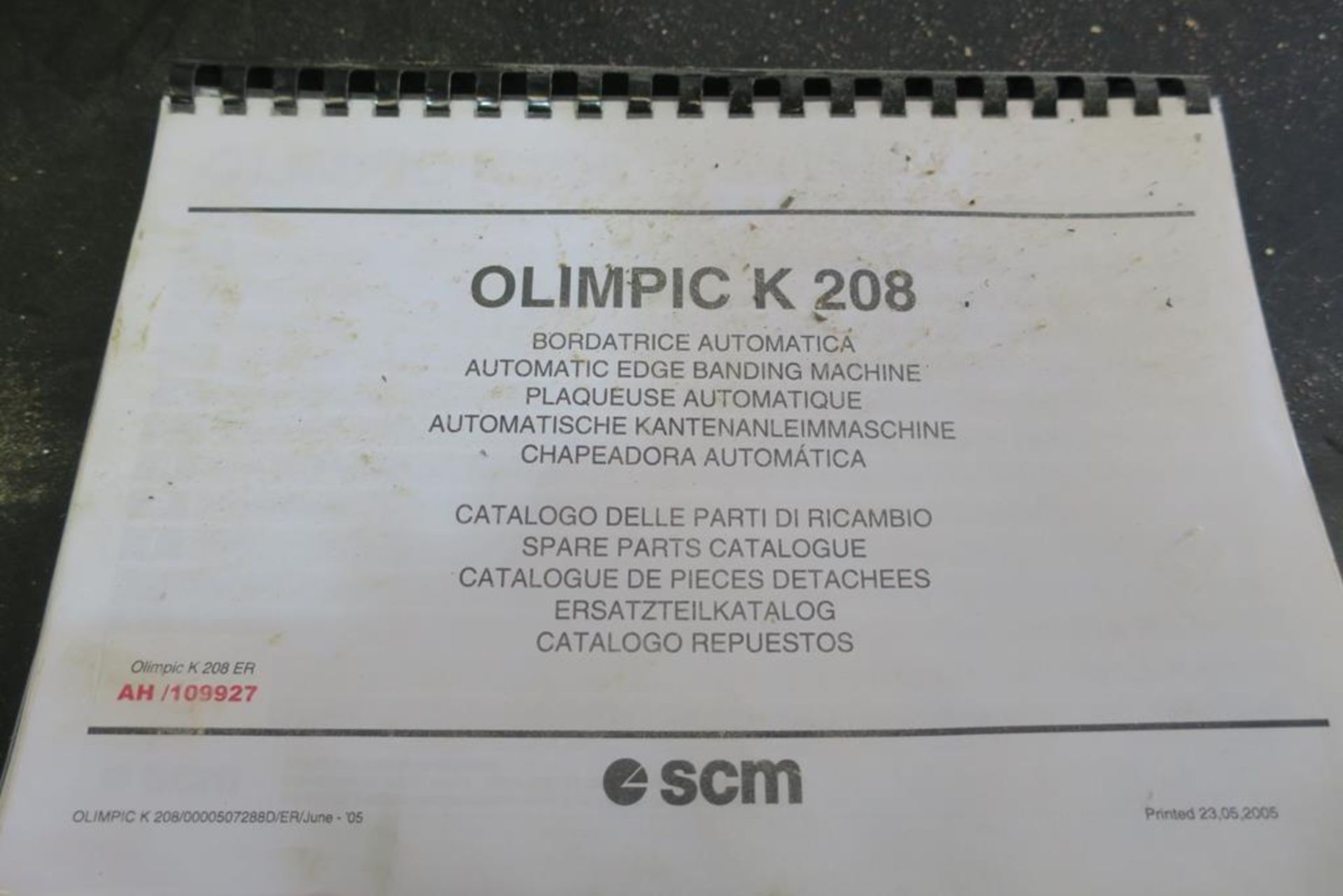 SCM Olimpic K208 Edgebander. - Image 10 of 11