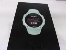 A New,Boxed Suunto Spartan Trainer Wristwatch HR, Ocean, (Compact Multisport GPS Watch)