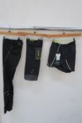 Pair of Gore Mens R5 Split Black Shorts together with a Pair of Skins Mens DNAmic Long 1/2 Tights an