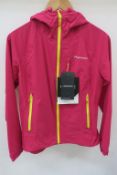 Montane Minimus Stretch Womens Jacket in French Berry size 8