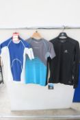 Saloman Trailer Runner ens Tee, La Sportiva Complex Mens T-Shirt, Skins Mens Top