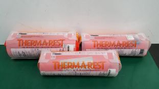 3 x Extra Small and 2 x Regular Thermarest Mattresses