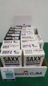Assortment of Saxx Mens Underwear - sizes varying from Small, Medium, Large and X-Large