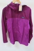 Patagonia Torrentshell Womens Jacket in Geode Purple size Large