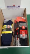 Assortment of Socks including Racing Oxygen Socks
