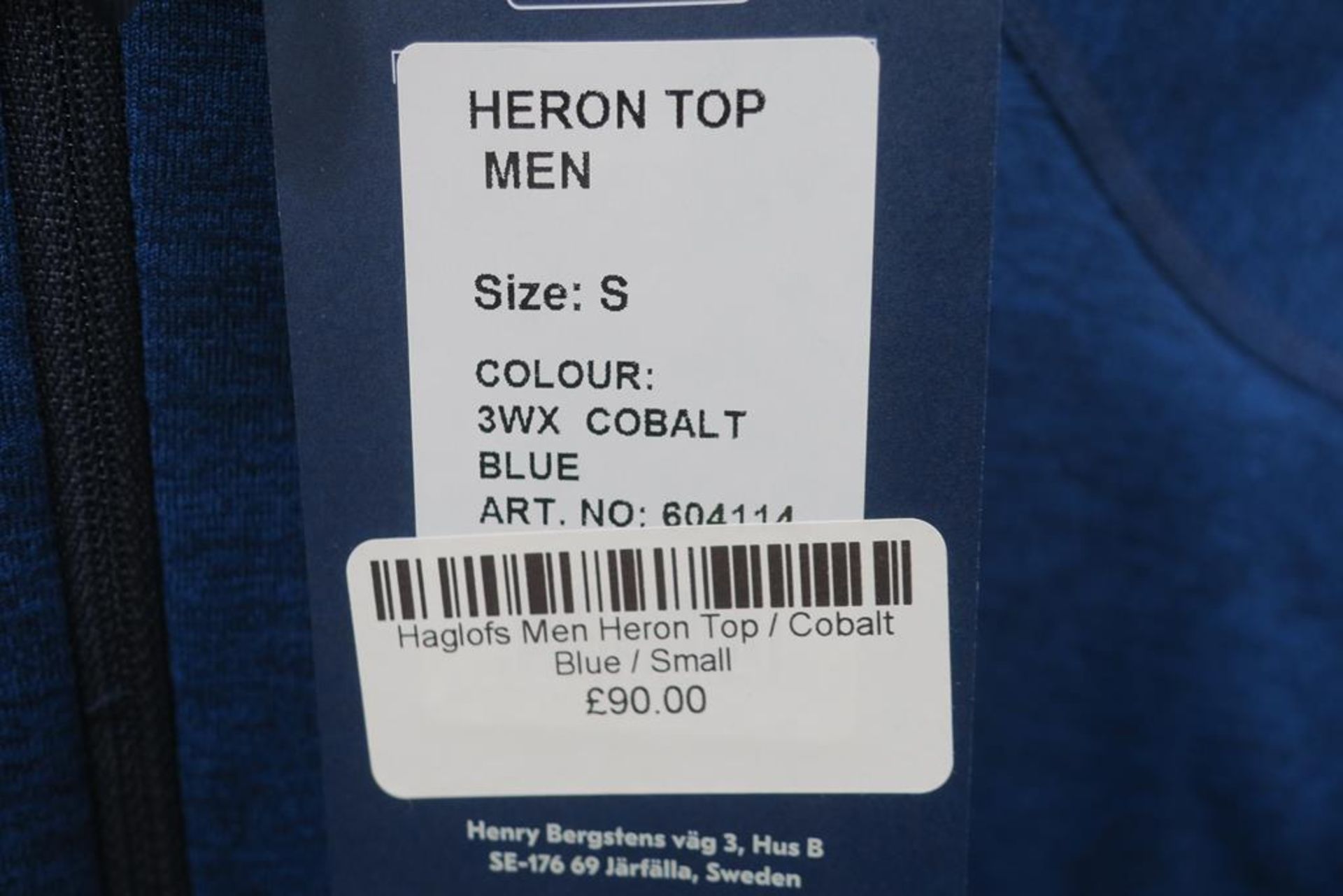 Haglӧfs Heron Mens Top in Cobalt Blue size Small - Bild 3 aus 3