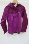Patagonia Torrentshell Womens Jacket in Geode Purple size Extra Small