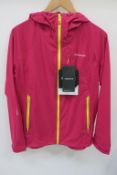 Montane Minimus Stretch Womens Jacket in French Berry size 14