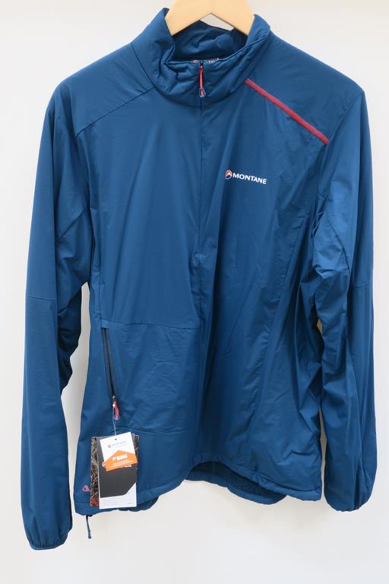 Montane Ember Pull-On Mens Jacket in Narwhal Blue size Large