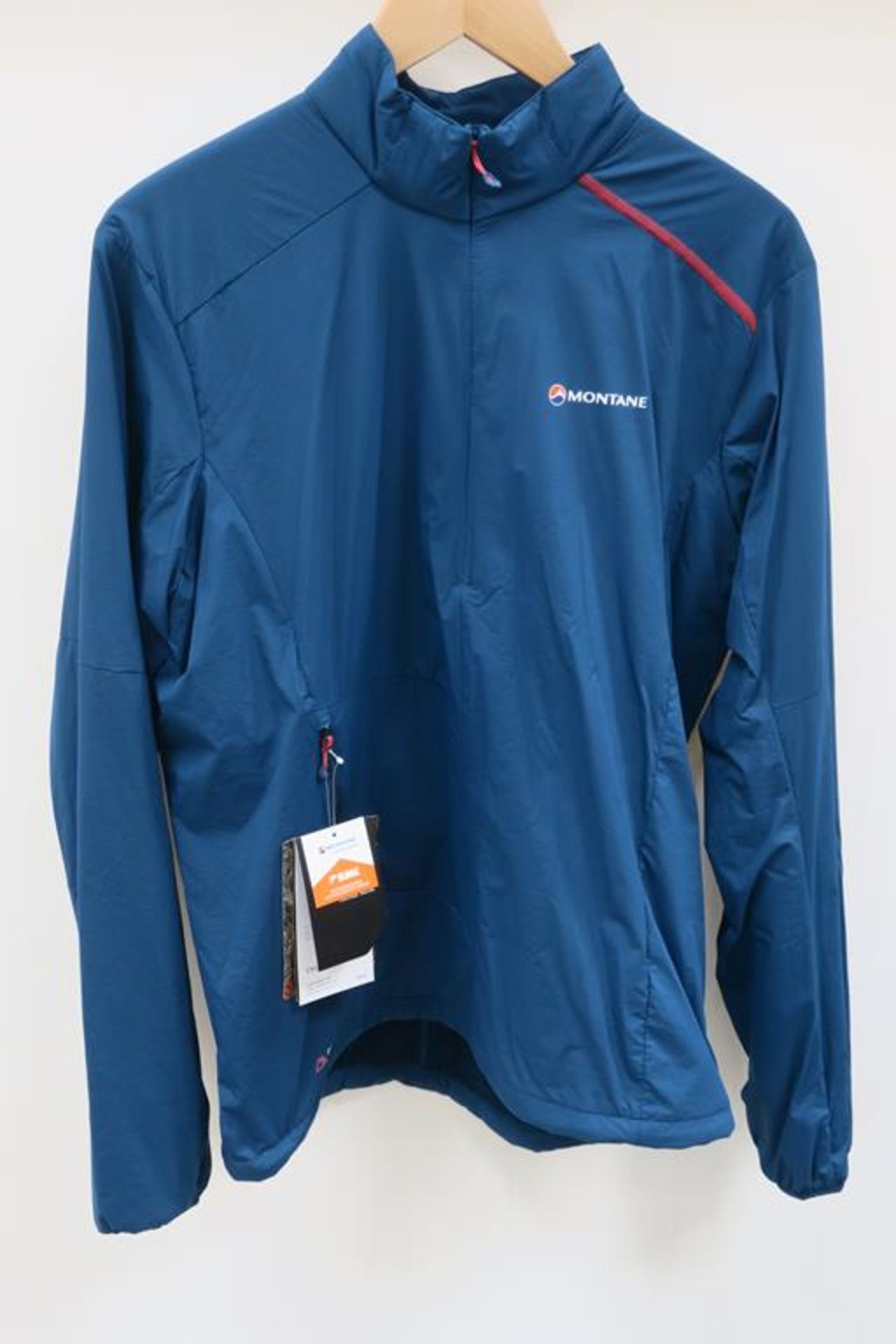 Montane Ember Pull-On Mens Jacket in Narwhal Blue size Medium