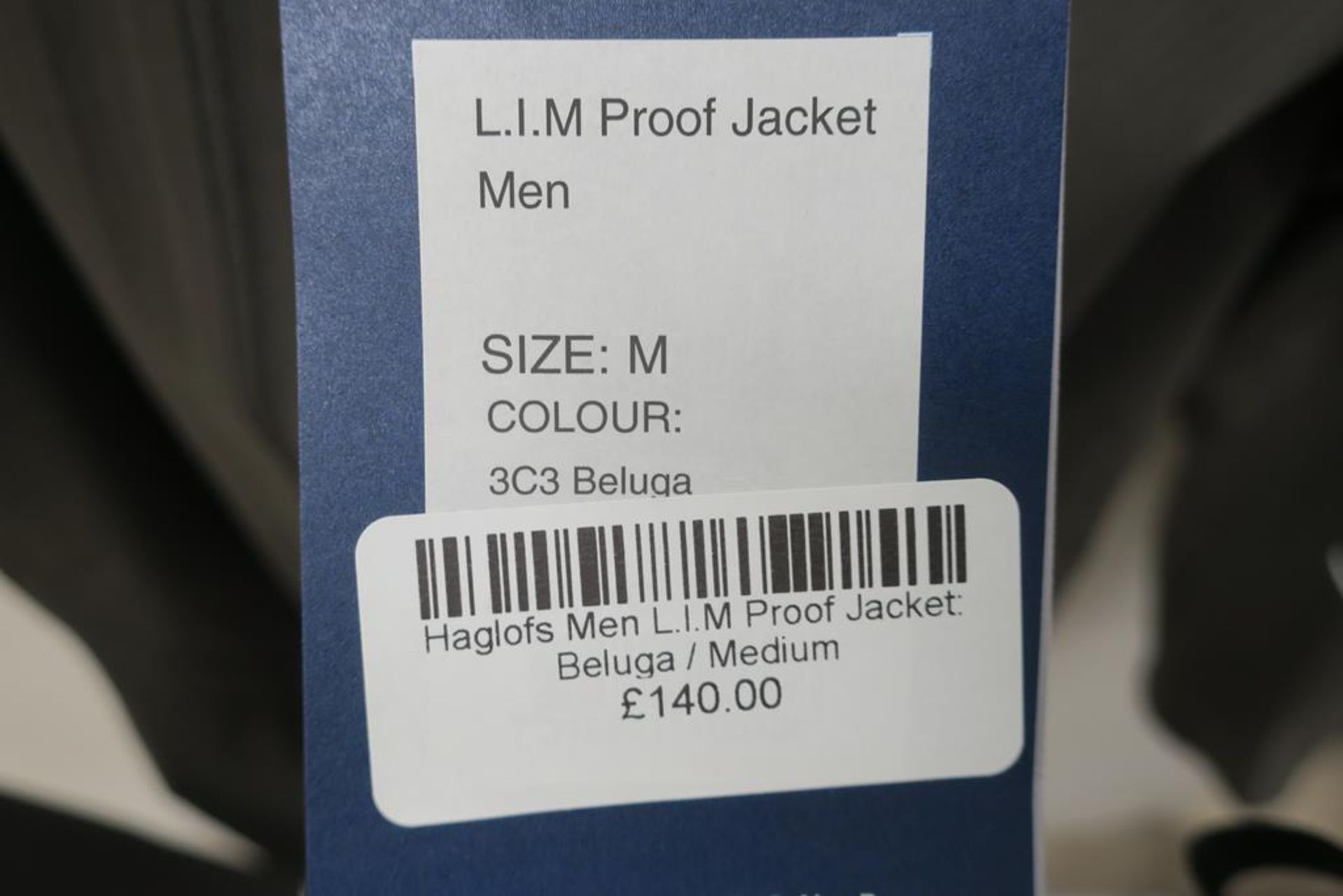 Haglӧfs L.I.M Proof Mens Jacket in Beluga size Medium - Image 3 of 3