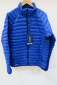 Haglӧfs Essens Mimic Mens Jacket in Cobalt/Tarn Blue size Large