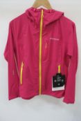 Montane Minimus Stretch Womens Jacket in French Berry size 10