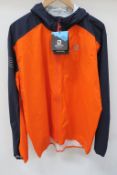 Salomon Bonatti WP Mens Jacket in Scarlet Ibis/Night Sky size Extra Large