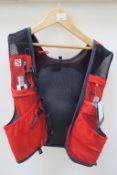 Salomon Adv Skin 5 Fiery Red/Graphite X-Large Vest
