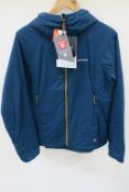 Montane Fem Prismatic Womens Jacket in Narwhal Blue size 12