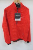 Montane Fireball Verso Pull On Mens Jacket in Flag Red size Medium