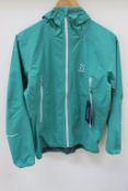 Haglӧfs L.I.M Proof Multi Womens Jacket in Crystal Lake size Medium