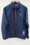 Haglӧfs L.I.M Barrier Mens Jacket in Tarn Blue/Cayenne size Medium