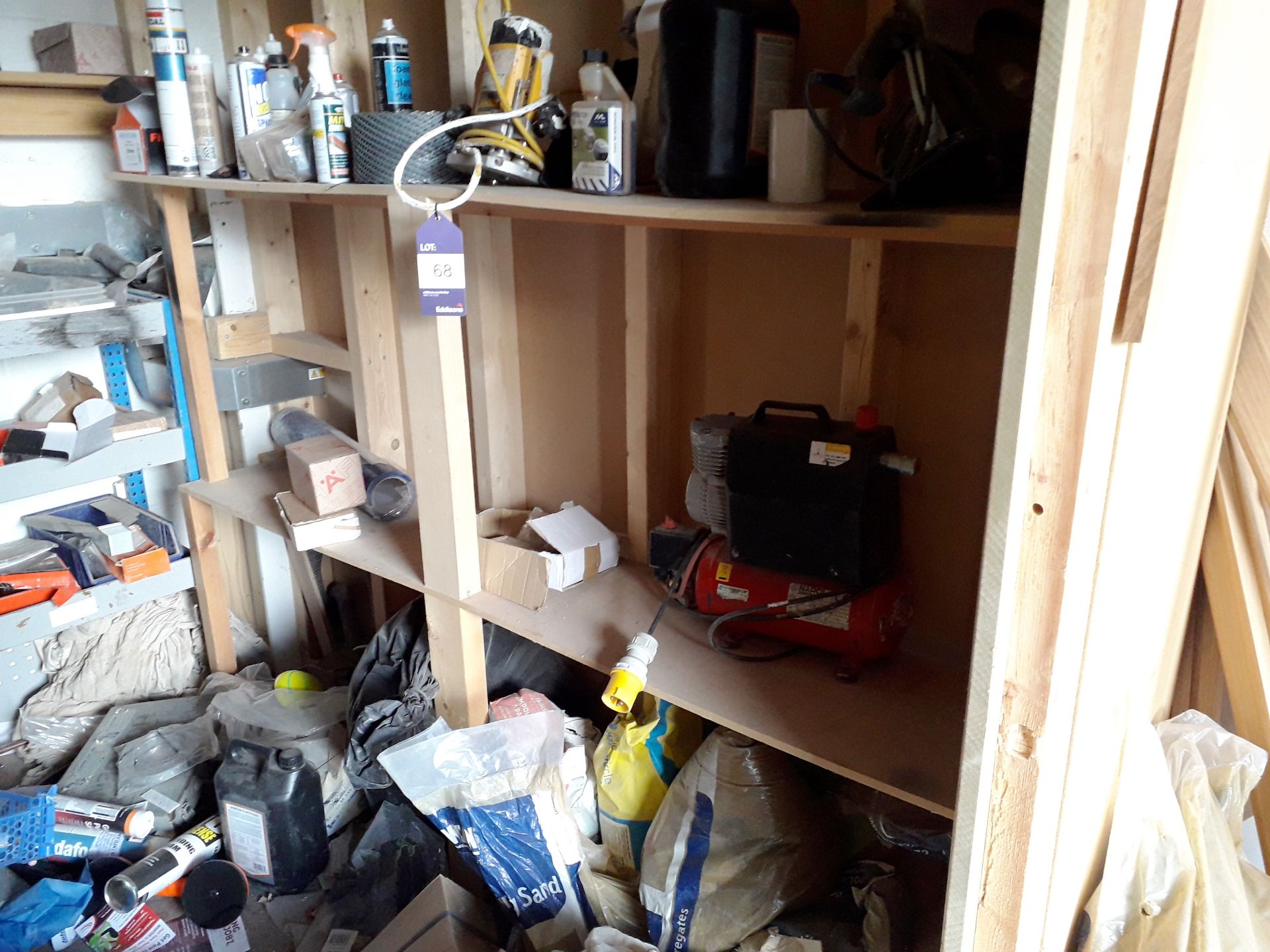 Contents of store room, to include; Extension Lead, Vacuum Cleaner & Dust Sheets - Image 3 of 3