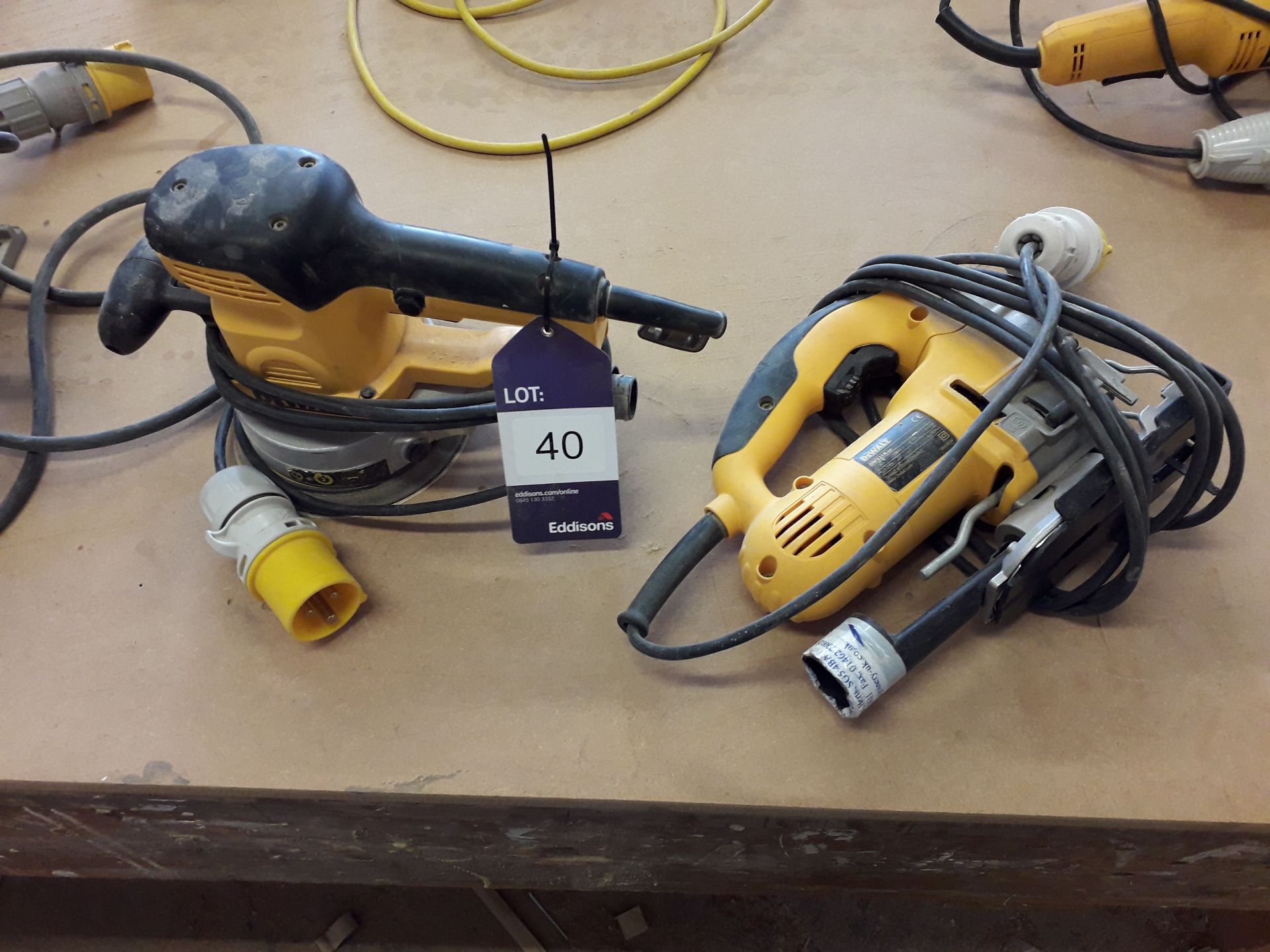 Dewalt D26410LX Orbital Sander, 110v with Dewalt DW331KLX Jig Saw, 110v - Image 3 of 3