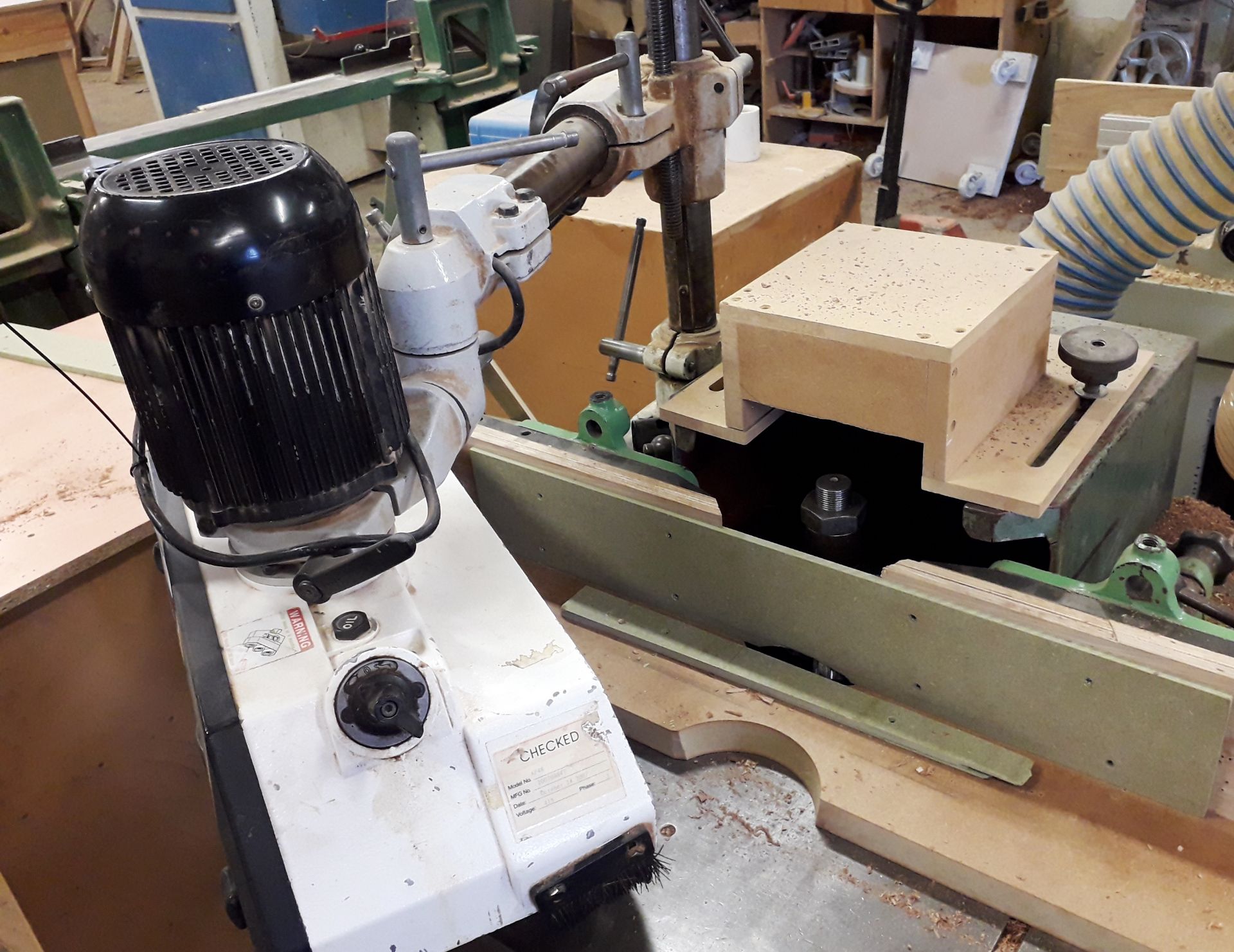 Wadkin EQ2478 Spindle Moulder with Co-Matic Power Feed - Image 2 of 2