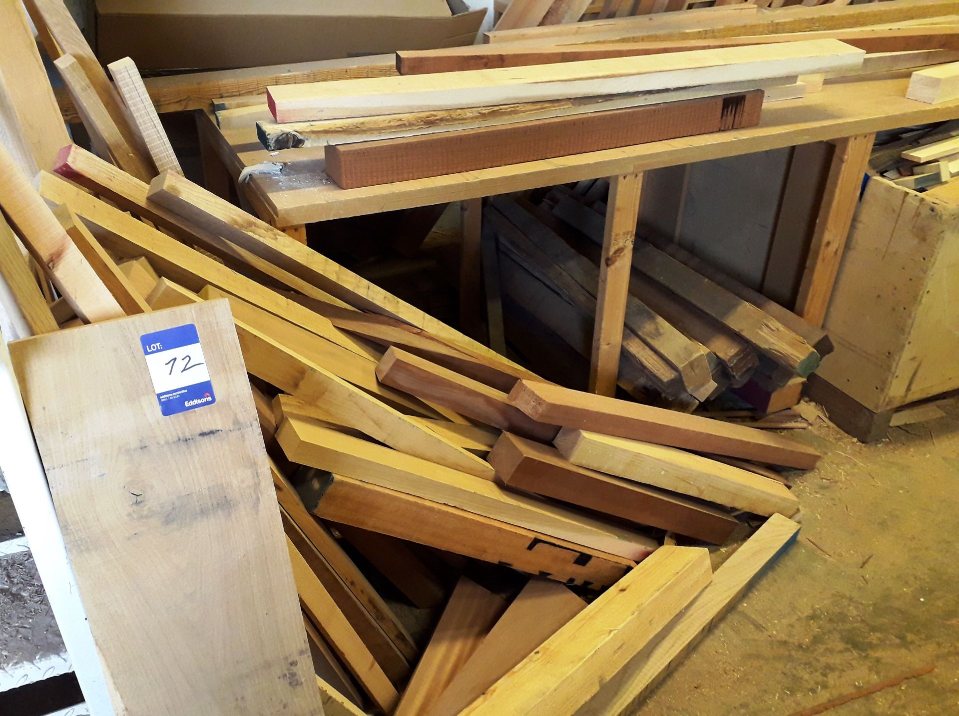 Large quantity of cut lengths of Hardwood & other - Image 3 of 4