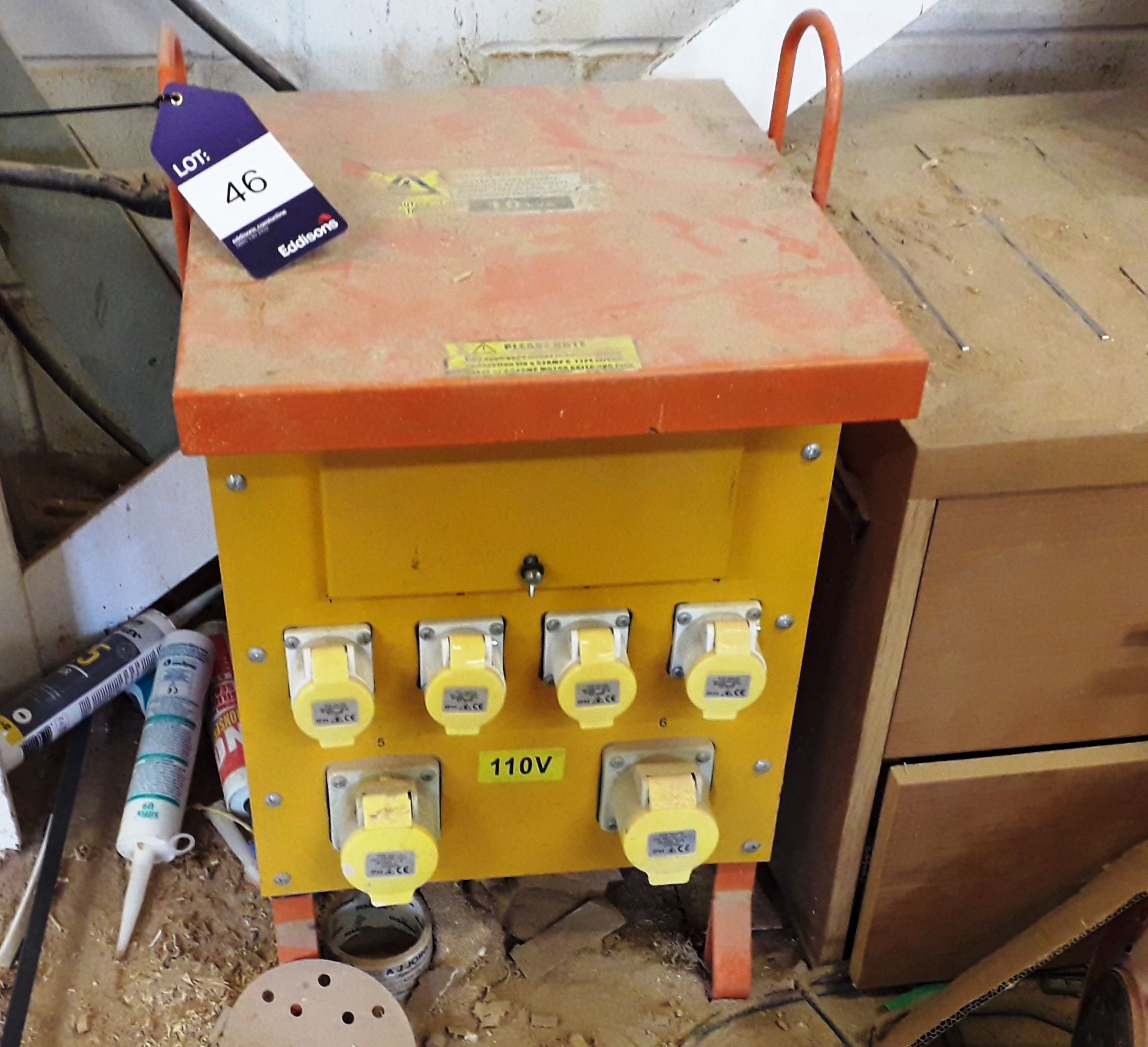 Unbadged Site Transformer, 2 x 32amp & 4 x 16amp outlet