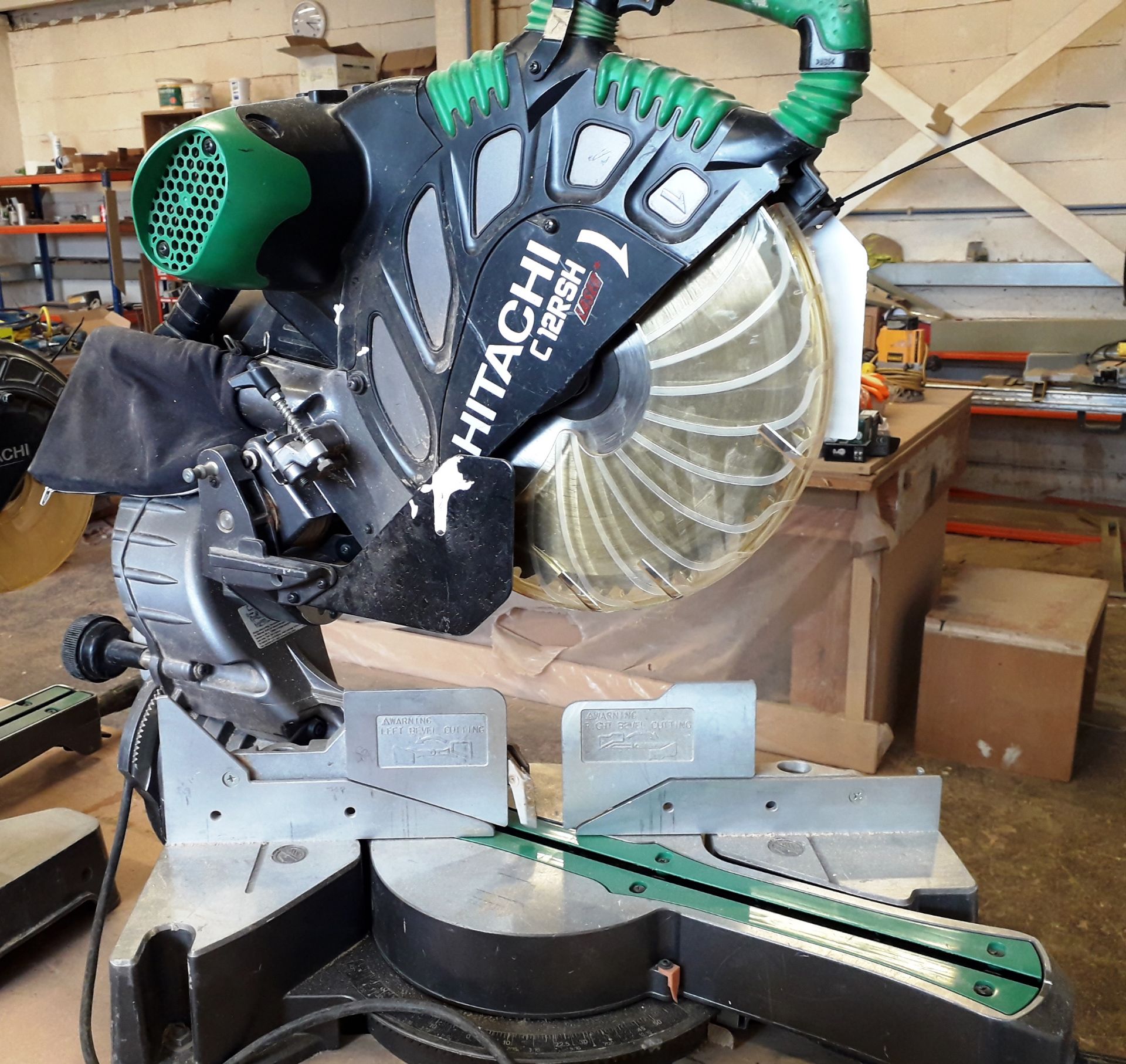 Hitachi C12RSH Mitre Saw, 110v - Image 2 of 3