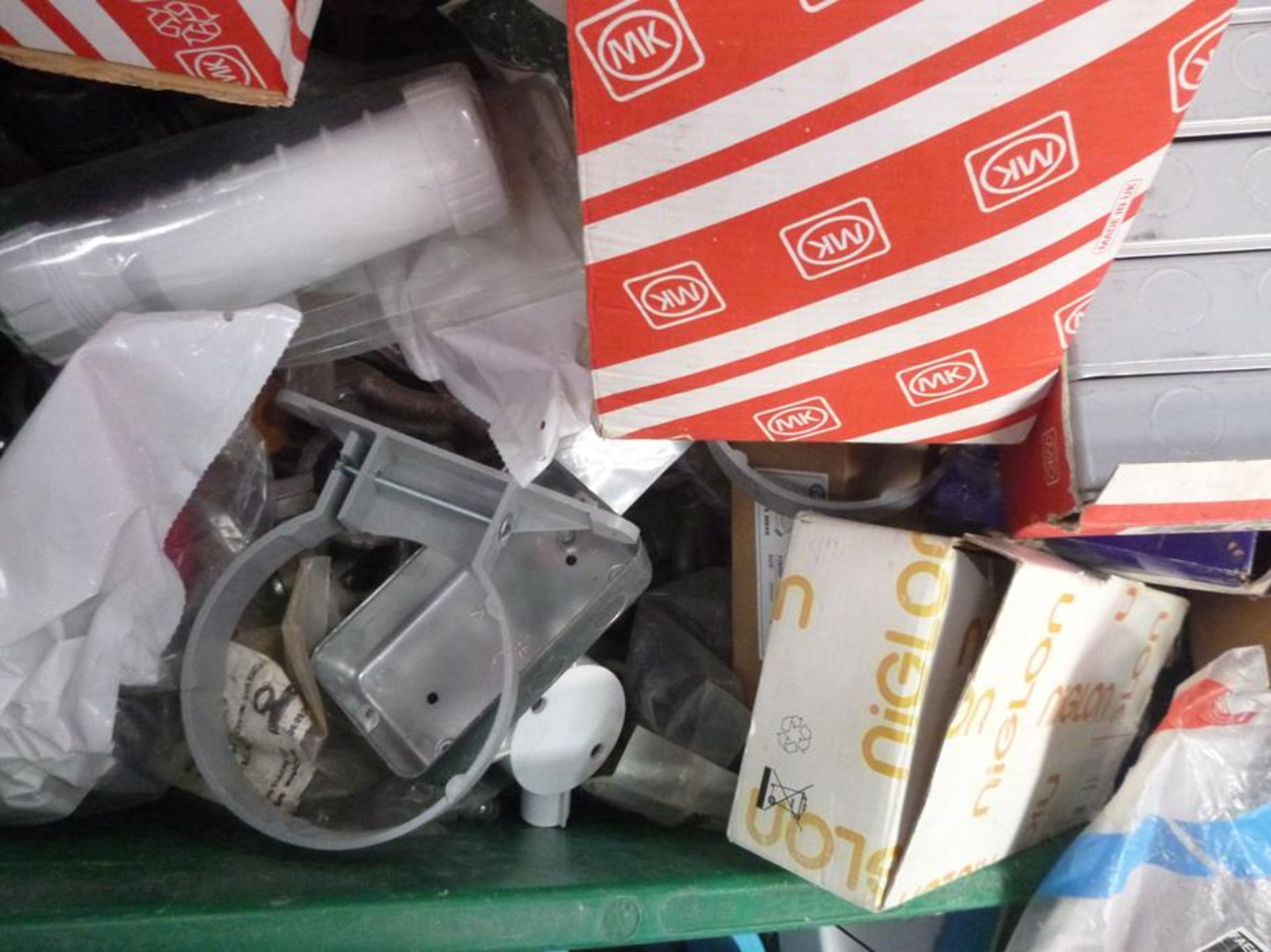 Plastic Pipe Fittings, Surface Metal Box, Clamps etc - Image 3 of 3