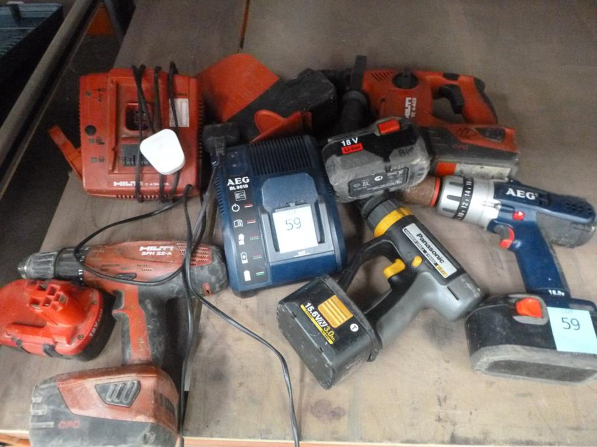 Qty of various Battery Powered Tools & Chargers