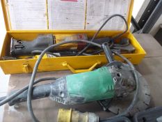 Hitachi 110V Grinder/Cutter & Rems-Tiger Power Cutter